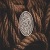 Bow and Arrow Coin Silver (Gimmick and Online Instructions) by Bacon Magic - Trick view 1