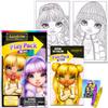Rainbow Mini Party Favors Set - 24 Mini Packs with Coloring Pages, Stickers & More (Rainbow High Birthday Party Supplies) view 3