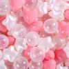 Heopeis Ball Pit Balls- Phthalate Free BPA Free Crush Proof Plastic Ball, Play Balls for Ball Pit Pool Playpen Babies Kids Children Birthday Parties Pool Tent Party, 100Pcs view 1