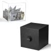 2 PCS Piggy Bank for Adults,Stainless Steel Password Reusable Safe Bank&Clear Money Saving Box Must Break to Open view 1