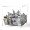 2 PCS Piggy Bank for Adults,Stainless Steel Password Reusable Safe Bank&Clear Money Saving Box Must Break to Open view 3