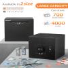 2 PCS Piggy Bank for Adults,Stainless Steel Password Reusable Safe Bank&Clear Money Saving Box Must Break to Open view 4
