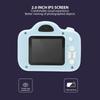 Kids Camera for Toddler, 2.0 Inch Screen 2000W HD Dual Camera Rechargeable Digital Camera, with MP3 Function, Christmas Birthday Children Toddler (Blue) view 2