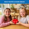 Pickagram Tangram 3D Magnetic Puzzle for Kids (8-12), Adults & Seniors | STEM Certified Fidget Puzzle - Magnetic Pattern Blocks for Cognitive Development, Creativity & Focus - Red view 4