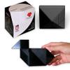 Pickagram Tangram 3D Magnetic Puzzle for Kids (8-12), Adults & Seniors | STEM Certified Fidget Puzzle - Magnetic Pattern Blocks for Cognitive Development, Creativity & Focus - Black view 1