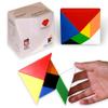 Pickagram Tangram 3D Magnetic Puzzle for Kids (8-12), Adults & Seniors | STEM Certified Fidget Puzzle - Magnetic Pattern Blocks for Cognitive Development, Creativity & Focus - Random Mix view 1
