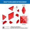 Pickagram Tangram 3D Magnetic Puzzle for Kids (8-12), Adults & Seniors | STEM Certified Fidget Puzzle - Magnetic Pattern Blocks for Cognitive Development, Creativity & Focus - Random Mix view 2