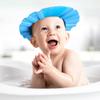 Adjustable Baby Shower Cap for Kids, Water Flow Shield for Hair Washing, Eva Material, Protects Eyes and Ears, Dark Blue view 2