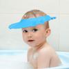 Adjustable Baby Shower Cap for Kids, Water Flow Shield for Hair Washing, Eva Material, Protects Eyes and Ears, Dark Blue view 3