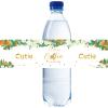 32pcs Little Cutie Water Bottle Labels, Orange A Little Cutie is On The Way Water Bottle Stickers for Baby Shower, Cute Orange Theme Bottle Labels, Gender Reveal/1st Birthday Party Decoration view 1