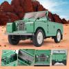 BEEZRC FMS 1/12 RC Crawler Land Rover Series II RC RTR 4WD 2.4G Model Car Hobby RC Crawler RC Cars Offroad RC Truck Remote Control Car with Transmitter LED Lights for Adults(Green) view 3