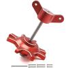 HOPLEX RC Car Tires Tool 1.9 2.2 inch Beadlock Hub Tire Assemble/Removal Tool Fits for for Traxxas TRX4 TRX6 Axial SCX10 II III Redcat 1/10 RC Crawler (Red) view 1