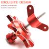 HOPLEX RC Car Tires Tool 1.9 2.2 inch Beadlock Hub Tire Assemble/Removal Tool Fits for for Traxxas TRX4 TRX6 Axial SCX10 II III Redcat 1/10 RC Crawler (Red) view 4
