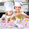Kids Toy Kitchen Sets, Play Kitchen Accessories for Kids Ages 4-8 3-5, Kitchen Appliance Toys, Blender, Coffee Maker Machine, Mixer, Toaster, Pretend Play Toys for 4 Year Old Girls Toddlers 3-5 view 2