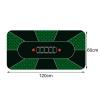 MBROS Professional Poker Mat, Portable Poker Table Mat 8 Player, Poker Game Mat with Carrying Bag - 3 Sizes view 3