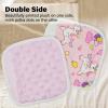 CUXFLS Baby Strap Cover for Children, 2 Pcs Infant Car Seat Belt Cover Pad, Neck Pad Protector for Kids Newborn Toddlers (Pink Unicorn) view 4