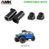 71g SCX10 II Brass Weights Link Mounts Shock Suspension Linkages Clamping Lockouts for Rear Axle for 1/10 RC Crawler AR44 Axial SCX10 Upgrades view 2
