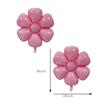 10PCS Pink Daisy Balloons Huge Flower Balloon with Two Size White Daisy Party Decorations Large Foil Mylar Balloons Birthday Wedding Dcorations view 3