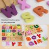 Wooden Puzzles for Toddlers, 2pack Alphabet Shape Puzzles for Kids Wooden Montessori Toddler Alphabet Number Shape for Kids 3 Years Old Boys & Girls view 4