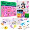 LORHAKI Bead Pets Kit, Art Craft Gift for Kids, Bead Animals Keychain, Art Craft Set for Beginners with Instructions, Pony Beads for Keychain Making Kit, DIY Jewelry Making Kit for Girls view 1