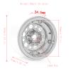 Lifehead 1.9 Inch Split Structure Beadlock Wheels CNC Engraving for 1/10 RC Crawler Car TRAXXAS TRX4 TRX6 Axial SCX10 90046 90047 SCX10 III AXI03007 Tamiya CC01 D90 D110,12mm Hex view 2