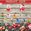 24 PCS Christmas Rubber Ducks,Baby Bath Toys Assorted Duckies,Christmas Party Favor for Kids,Christmas Style Design Ducks Toys for Christmas Stocking Stuffers,Baby Showers,Birthday Gifts(Christmas) view 2