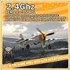 ANBURI RC Plane 4-CH RC Airplane  RC Airplane Ready to Fly Upgrade P47 Thunderbolt Remote Control Airplanes for Beginners Adult with Beginners with Xpilot Stabilization System, & One Key Aerobatic view 2