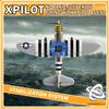 ANBURI RC Plane 4-CH RC Airplane  RC Airplane Ready to Fly Upgrade P47 Thunderbolt Remote Control Airplanes for Beginners Adult with Beginners with Xpilot Stabilization System, & One Key Aerobatic view 4