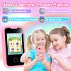 Kids Smart Phone for Girls, Christmas Birthday Gift for Girls Age 3-8, Children's Pretend Play Phone, Toddler Fake Cell Phone with Games, MP3 Music Player, Toys for 3 4 5 6 7 8 Years Old(Pink) view 3
