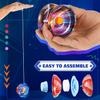 Lenwen 30 Pieces Halloween Yoyo Alloy Metal Yo Yo Responsive Colorful Trick Yoyo Responsive Ball for Beginners, Adults Players, 5 Styles view 2