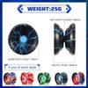 Lenwen 30 Pieces Halloween Yoyo Alloy Metal Yo Yo Responsive Colorful Trick Yoyo Responsive Ball for Beginners, Adults Players, 5 Styles view 3