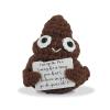 CARAFAST Funny Gifts Positive Mini Poop Cute and Funny White Elephant Gift Suitable for Birthday Christmas Gag Gifts (Fat) view 1