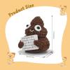 CARAFAST Funny Gifts Positive Mini Poop Cute and Funny White Elephant Gift Suitable for Birthday Christmas Gag Gifts (Fat) view 2