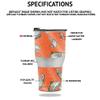 MightySkins Glossy Glitter Skin Compatible with Stanley The Quencher H2.0 FlowState 40 Oz Tumbler - Pink Kaleidoscope | Protective, Durable High-Gloss Glitter Finish | Easy to Apply view 2