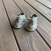 Waldorf Doll Beige Shoes for 16-14 inch Dolls | Handmade Leather Doll Footwear & Boots (With Lace) view 1