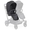 Contours Full Size Second Seat Accessory, Exclusive Compatibility with Element Baby Stroller (Model ZL032), Reversible Seating, Removable Napper Bar, UPF 50+ Canopy, Single to Double Mode, Black view 2