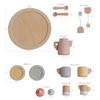 JC Toys Parfait Collection | Real Wood 12 Piece Tea Party Set | for Dolls and Stuffed Animals Ages 3+ | Twiggly Toys view 4