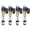 4Pcs 31mm Aluminum Alloy Mini Shock Absorber Damper For Axial SCX24 90081 1/24 RC Crawler Car Truck Upgrade Modification accessories (Color : Gold) view 1