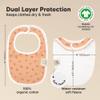 8-Pack Organic Baby Bibs for Boys, Girls - Soft Cotton Drooling and Teething Bibs for Baby Girl & Boy, Extra Absorbent, Easy To Clean & Put On for Toddler, Newborn, Infant 0-24 Months (Wilderness) view 3