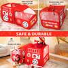 W&O Fire Truck Play Tent with Siren Button, Firefighter Hat, Jacket & Hose  Ultimate Firefighter Pop-Up Tent for Toddlers & Kids view 4