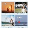 SeiZed Airdrop System for DJI FIMI X8 SE 2020 Drone Fishing Bait Wedding Ring Gift Deliver Thrower Quick-Release Safty Accessory view 3