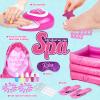 Shemira Gift Set for Girls 7, 8, 9, 10-12 Years Old, Spa Day Toys, Kids Manicure Pedicure Kit and Nail Art Kit,Christmas Birthday Gifts for Girls Age 7-12 view 2
