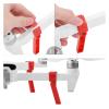 SeiZed Landing Gear for FIMI X8 SE Heightening Stand Protective Gimble Foldable Support Feet Lightweight Guard Accessories (Color : Red Leg) view 4