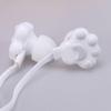 ibasenice Kitten Claw Earphones for Kids with Cartoon Storage Box White view 3