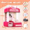 Skirfy 15 Claws Machines for Kids Adults with Sound Light, Vending Machine Candy Grabber Prize Dispenser Toys, Unicorns Claws Machines Electric Control,Birthday Girl Toys Gift view 3