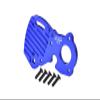 Aluminum 7075-T6 Motor Plate for Traxxas 1/10 E-Revo 2.0 VXL Brushless 86086-4 Upgrades - Blue view 1
