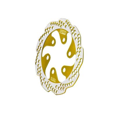 Aluminum 7075-T6 Rear Brake Disk for LOSI 1:4 Promoto-MX Motorcycle Dirt Bike RTR LOS06000 LOS06002 Upgrade Parts - Gold
