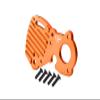 Aluminum 7075-T6 Motor Plate for Traxxas 1/10 E-Revo 2.0 VXL Brushless 86086-4 Upgrades - Orange view 1