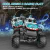 Gohero Monster Truck Toys, 2.4Ghz Remote Control Monster Trucks for Boys Age 4-7, 1:20 Dinosaur Toys with Light & Music,RC Truck with Stunt, 360 Spin, Walk Upright& Drift, Dinosaur Toy for Kids 3-5. view 2