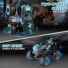 Gohero Monster Truck Toys, 2.4Ghz Remote Control Monster Trucks for Boys Age 4-7, 1:20 Dinosaur Toys with Light & Music,RC Truck with Stunt, 360 Spin, Walk Upright& Drift, Dinosaur Toy for Kids 3-5. view 3